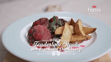 Tenderloin Steak With Frambozen Chimichurry